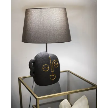 LAMPA STOŁOWA TRIBAL -A- 30,5X46 cm
